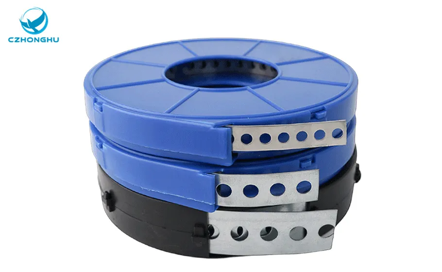 Perforowana stalowa opaska